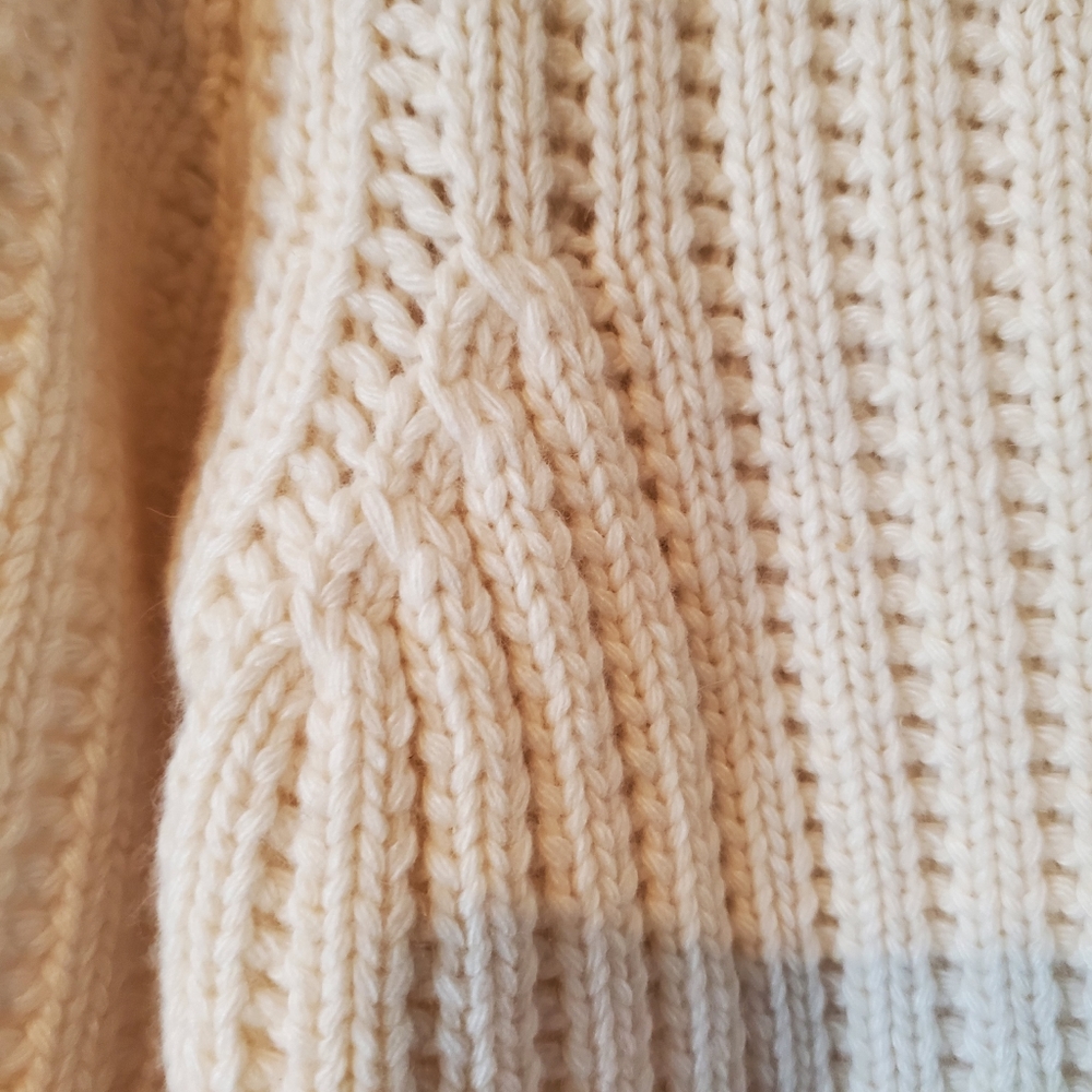 Nina Ricci Chunky knit‎ cream sweater - Picture 5 of 6